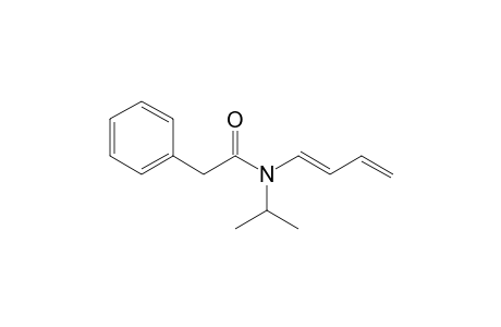 (E)-N-Isopropyl-N-phenylacetyl-1-amino-1,3-butadiene