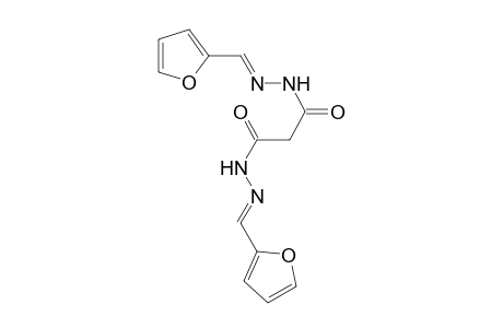 Propanedioic acid, dihydrazide, N2,N2'-bis(2-furfurylideno)-