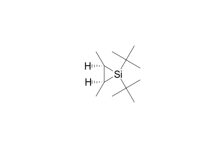 (2R,3S)-1,1-ditert-butyl-2,3-dimethylsilirane