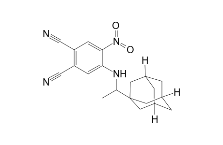 1,2-Benzenedicarbonitrile, 4-nitro-5-[(1-tricyclo[3.3.1.1(3,7)]dec-1-ylethyl)amino]-