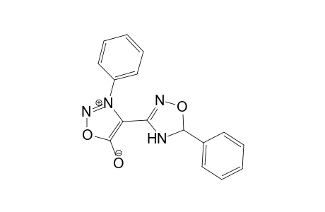 3-Phenyl-4-(5-phenyl-.delta.(2)-1,2,4-oxadiazolin-3-yl)sydnone