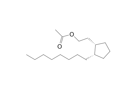 (1S, 2S)-2-Octyl-1-(2'-acetoxyethyl)cyclopentane