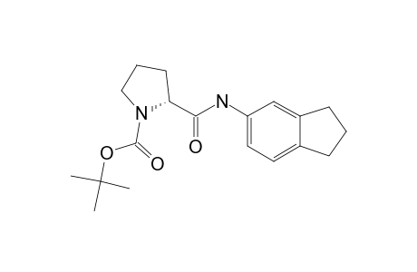 L-2-(INDAN-5-YLCARBAMOYL)-PYRROLIDINE-1-CARBOXYLIC-ACID-TERT.-BUTYLESTER