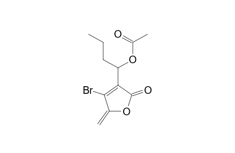 3-(1-ACETOXYBUTYL)-4-BROMO-5-METHYLENE-2-(5H)-FURANONE