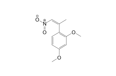 2,4-Dimethoxy-alpha-methyl-beta-nitrostyrene