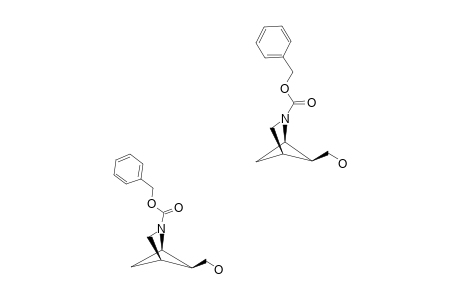 (1R*,4S*,5S*)-5-HYDROXYMETHYL-2-N-BENZYLOXYCARBONYL-2-AZABICYCLO-[2.1.1]-HEXANE