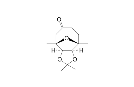 (1R,2S,3R,8S)-3,8-Epoxy-3,8-dimethyl-1,2-Isopropylenedioxycyclooctane-6-one
