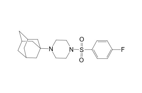 Piperazine, 1-(adamantan-1-yl)-4-(4-fluorobenzenesulfonyl)-