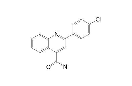 2-(p-Chlorophenyl)-4-quinolinecarboxamide