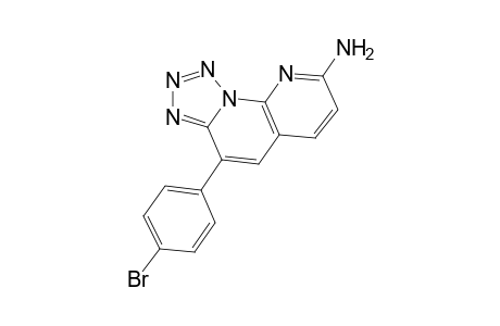 8-AMINO-4-(p-BROMOPHENYL)TETRAZOLO[1,5-a][1,8]NAPHTHYRIDINE