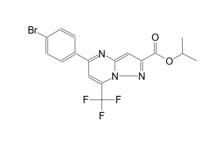 isopropyl 5-(4-bromophenyl)-7-(trifluoromethyl)pyrazolo[1,5-a]pyrimidine-2-carboxylate