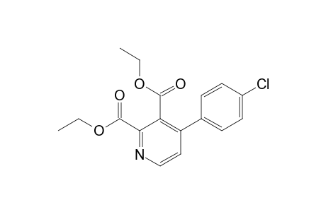 4-(4-chlorophenyl)pyridine-2,3-dicarboxylic acid diethyl ester