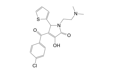 2H-pyrrol-2-one, 4-(4-chlorobenzoyl)-1-[2-(dimethylamino)ethyl]-1,5-dihydro-3-hydroxy-5-(2-thienyl)-