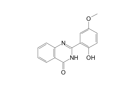 2-[2-Hydroxy-5-(methyloxy)phenyl]quinazolin-4(3H)-one