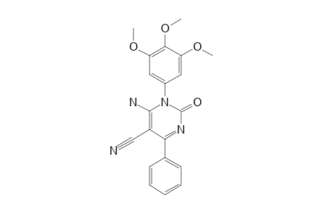 6-AMINO-5-CYANO-1-(3,4,5-TRIMETHOXYPHENYL)-4-PHENYL-2(1H)-PYRIMIDINONE