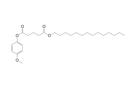 Glutaric acid, 4-methoxyphenyl tetradecyl ester