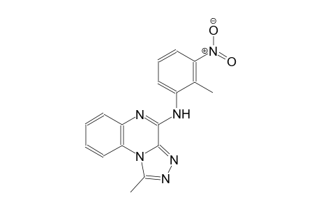 [1,2,4]triazolo[4,3-a]quinoxalin-4-amine, 1-methyl-N-(2-methyl-3-nitrophenyl)-