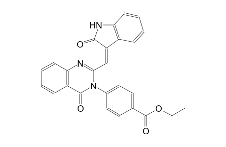 (Z)-ethyl 4-(4-oxo-2-((2-oxoindolin-3-ylidene)methyl)quinazolin-3(4H)-yl)benzoate