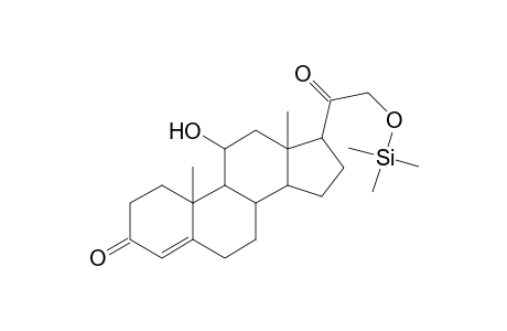 Corticosterone, mono-TMS