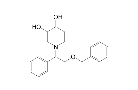 1-(2-Benzyloxy-1-phenylethyl)-3,4-piperidinediol