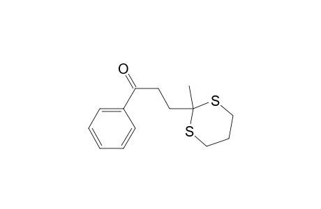 3-(2-Methyl-1,3-dithian-2-yl)propiophenone