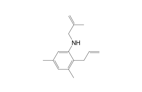 2-Allyl-3,5-dimethyl-N-(2-methylallyl)aniline