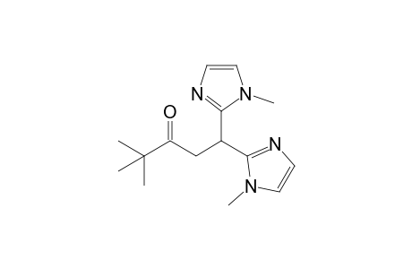 4,4-Dimethyl-1,1-bis(1-methyl-2-imidazolyl)-3-pentanone