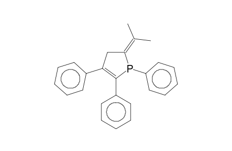 1-Phosphacyclopent-2-ene, 1,2,3-triphenyl-5-dimethylmethylene