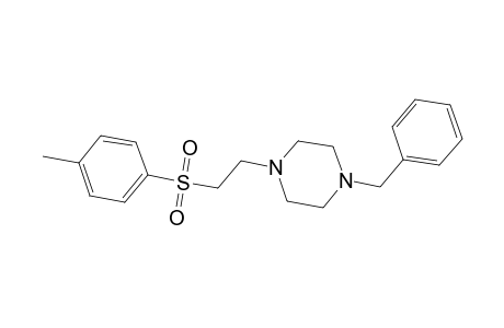 1-Benzyl-4-{2-[(4-methylphenyl)sulfonyl]ethyl}piperazine