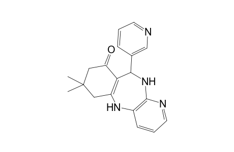 14,14-dimethyl-10-(pyridin-3-yl)-2,7,9-triazatricyclo[9.4.0.0(3,8)]pentadeca-1(11),3(8),4,6-tetraen-12-one