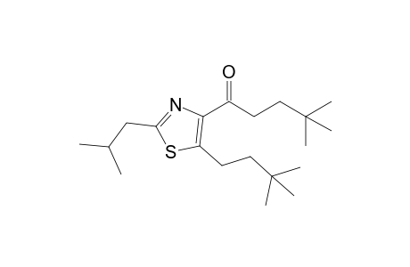 1-[5-(3,3-dimethylbutyl)-2-(2-methylpropyl)-1,3-thiazol-4-yl]-4,4-dimethyl-pentan-1-one