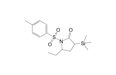 5-ethyl-1-(4-methylphenyl)sulfonyl-3-trimethylsilyl-pyrrolidin-2-one