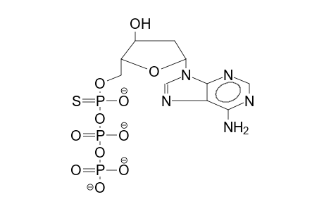 2'-DEOXYADENOSINE-5'-O-(1-THIO)TRIPHOSPHATE, TETRAANION