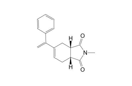 (3aS,7aR)-2-methyl-5-(1-phenylvinyl)-3a,4,7,7a-tetrahydro-1H-isoindole-1,3(2H)-dione