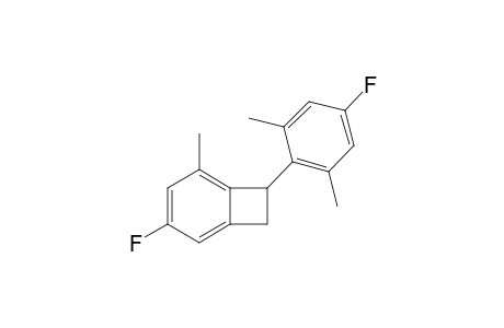 4-Fluoro-1-(4-fluoro-2,6-dimethylphenyl)-6-methyl-1,2-dihydrobenzocyclobutene