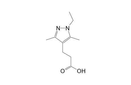 1H-pyrazole-4-propanoic acid, 1-ethyl-3,5-dimethyl-
