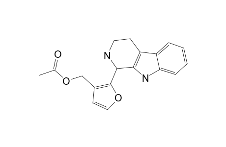 1-[(3-ACETOXYMETHYL)-2-FURYL]-1,2,3,4-TETRAHYDRO-9H-PYRIDO-[3,4-B]-INDOLE