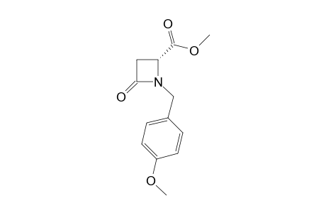 methyl (2R)-1-[(4-methoxyphenyl)methyl]-4-oxo-azetidine-2-carboxylate