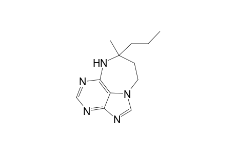 7,8,9,10-Tetrahydro-9-methyl-9-propyl[1,4]diazepino[1,2,3-g,h]purine
