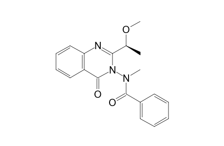 (S)-3-(N-Benzoyl-N-methylamino)-2-(1-methoxyethyl)-3,4-dihydroquinazolin-4-one isomer