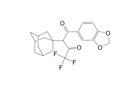 1,3-butanedione, 1-(1,3-benzodioxol-5-yl)-4,4,4-trifluoro-2-tricyclo[3.3.1.1~3,7~]dec-1-yl-