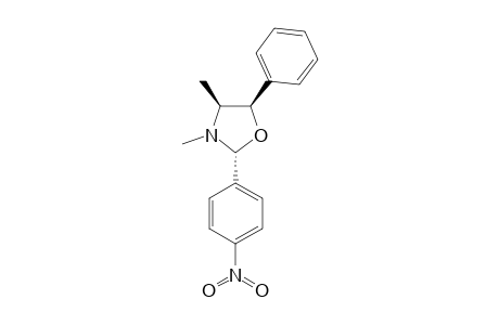 (2R,4S,5R)-3,4-DIMETHYL-2-(4-NITROPHENYL)-5-DIPHENYL-OXAZOLIDINE