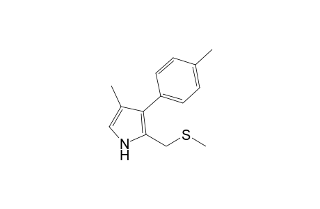 2-Methylthiomethyl-3-(p-tolyl)-4-methylpyrrole