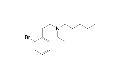 N-Ethyl-N-pentyl-2-bromophenethylamine