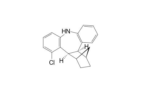 cis,exo-1,2,3,4,4a,13b-Hexahydro-1,4-methano-5-chloro-9H-tribenzo[b,f]azepine