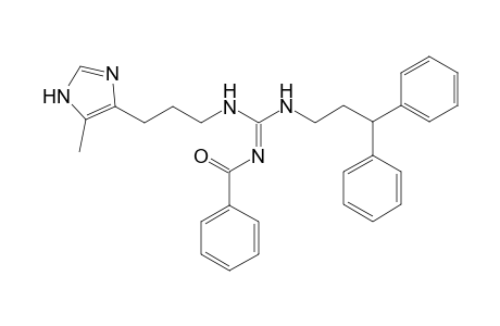 1-(5'-Methylimidazol-4'-yl)-5-(benzoylimino)-4,6-diaza-8-[biphenylmethyl]octane