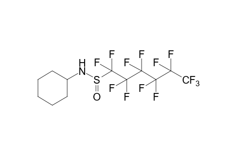 N-cyclohexyl-1,1,2,2,3,3,4,4,5,5,6,6,6-tridecafluoro-1-hexanesulfinamide