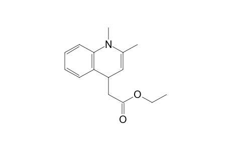 2-(1,2-dimethyl-4H-quinolin-4-yl)acetic acid ethyl ester