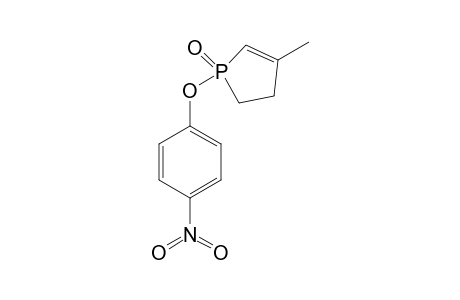 1-(4-NITROPHENOXY)-3-METHYL-2-PHOSPHOLENE-1-OXIDE