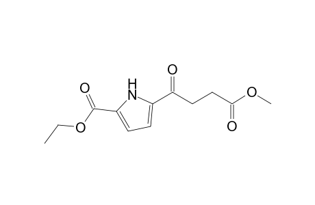 5-(4-keto-4-methoxy-butanoyl)-1H-pyrrole-2-carboxylic acid ethyl ester